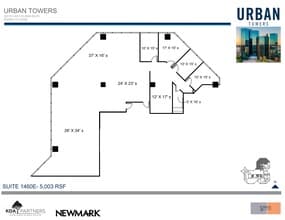 222 W Las Colinas Blvd, Irving, TX à louer Plan de site– Image 1 sur 2