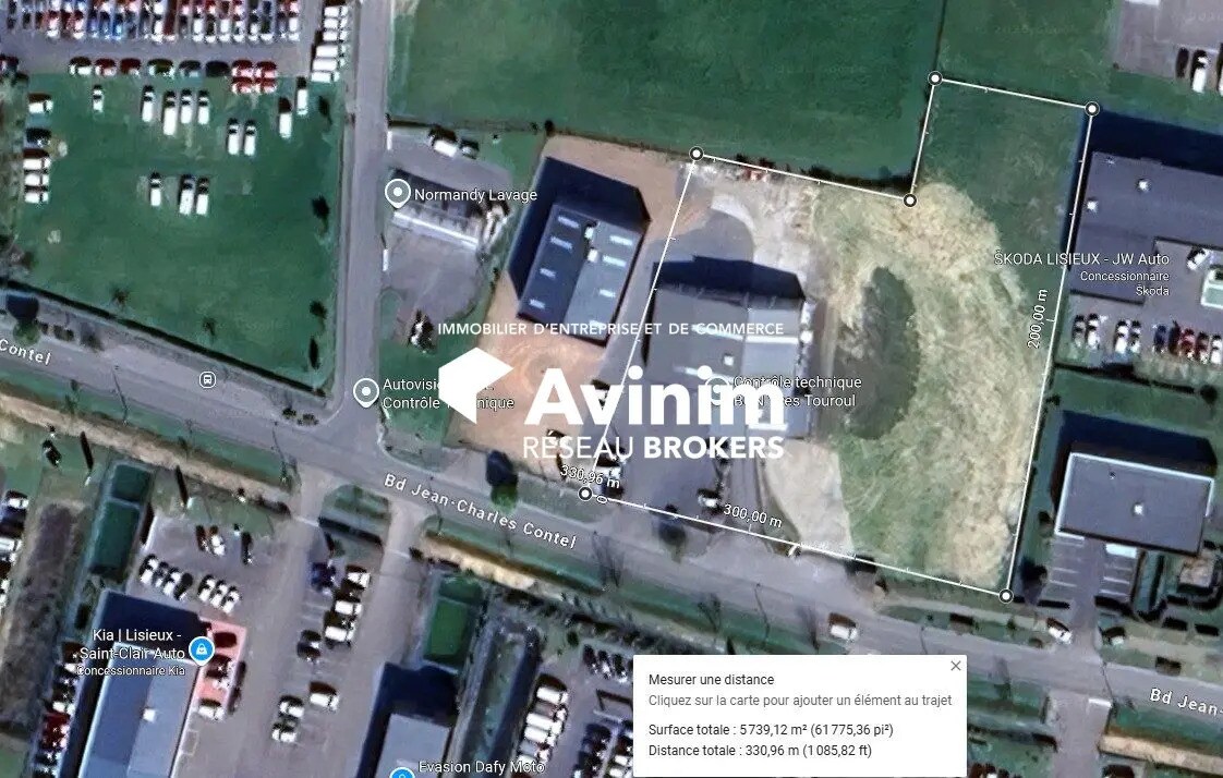 Local d’activités dans Glos à louer Aérien– Image 1 sur 2