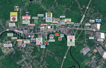 10 Cape Rd, Taunton, MA - VUE AÉRIENNE vue de carte