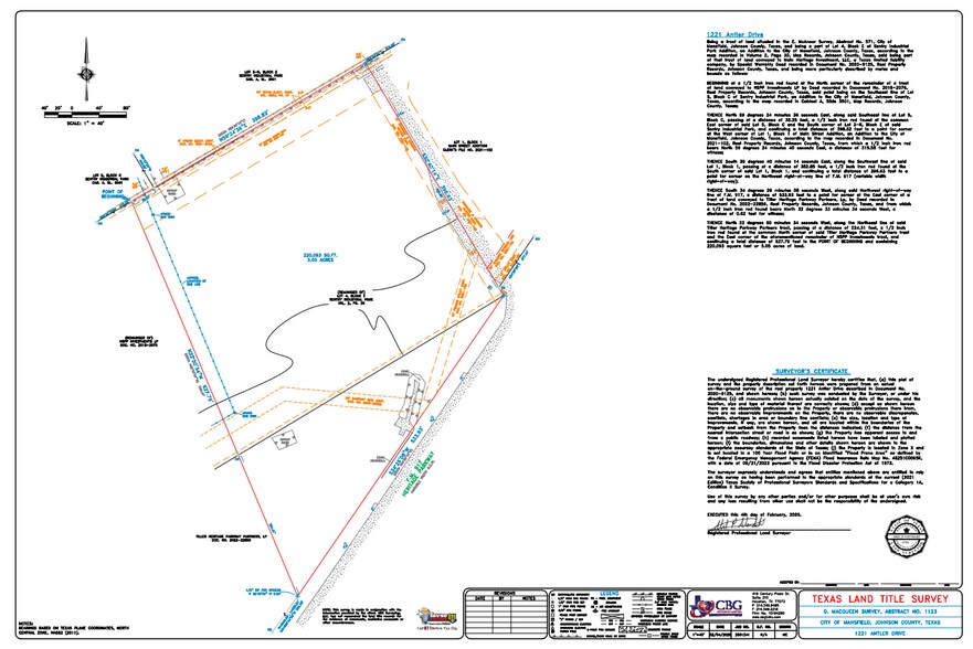 1170 S Main St, Mansfield, TX à louer - Plan de site – Image 1 sur 1