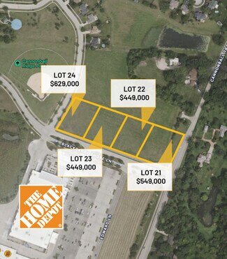 Plus de détails pour 721 Blackberry Shore Ln, Yorkville, IL - Terrain à vendre