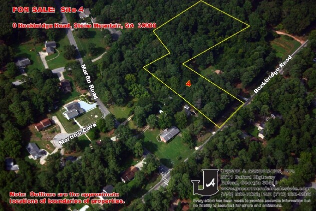 4.5 acres Rockbridge Road Assemblage portefeuille de 4 biens à vendre sur LoopNet.fr - Photo principale – Image 2 sur 5