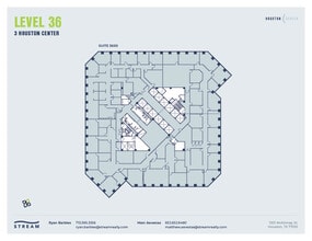 1301 McKinney St, Houston, TX à louer Plan d’étage– Image 1 sur 1
