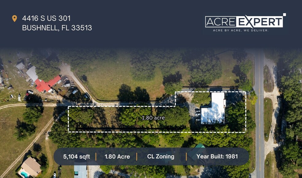 4416 S US 301, Bushnell, FL à vendre - Photo de l’immeuble – Image 2 sur 25