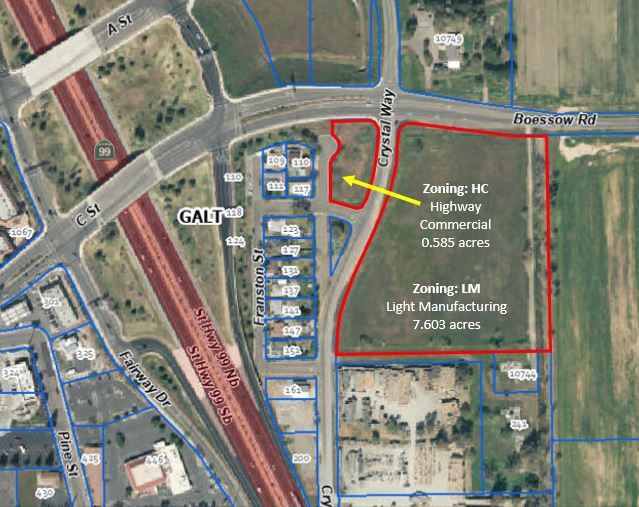 Boessow Rd, Galt, CA à vendre - Aérien – Image 1 sur 18