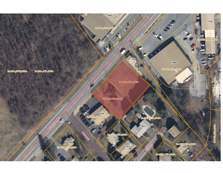 1450 W College Ave, State College, PA à vendre - Plan cadastral – Image 2 sur 5