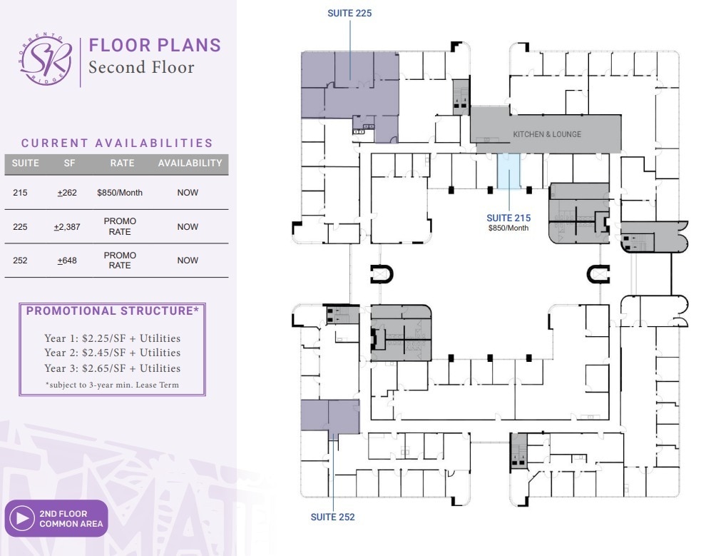7220 Trade St, San Diego, CA à louer Plan d’étage– Image 1 sur 1