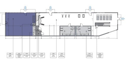606 Venice Blvd, Venice, CA à louer Plan d’étage– Image 1 sur 1