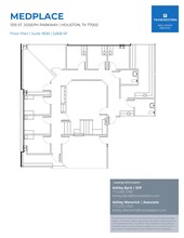 1315 St Joseph Pky, Houston, TX à louer Plan d’étage– Image 1 sur 2
