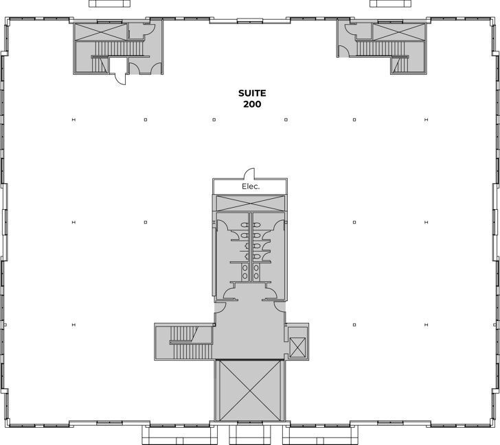 4790 Eastgate Mall, San Diego, CA à louer Plan d’étage– Image 1 sur 9