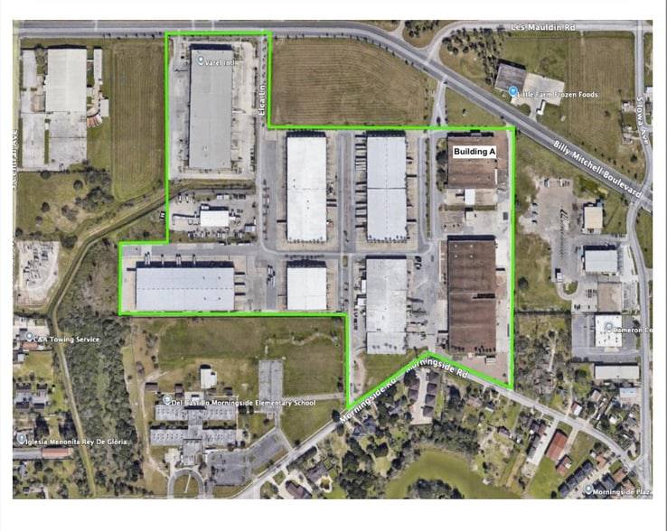 1900 Billy Mitchell Blvd, Brownsville, TX à louer - Plan de site – Image 1 sur 1
