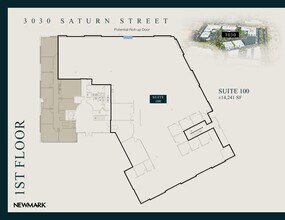 3010-3070 Saturn St, Brea, CA à louer Plan d’étage– Image 1 sur 1