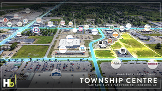 Plus de détails pour Parkwood Drive & Fair Park Blvd, Jonesboro, AR - Terrain à vendre