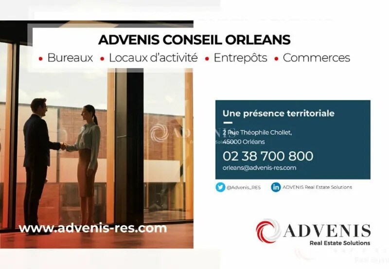 Local commercial dans Orléans à louer - Photo de l’immeuble – Image 2 sur 3