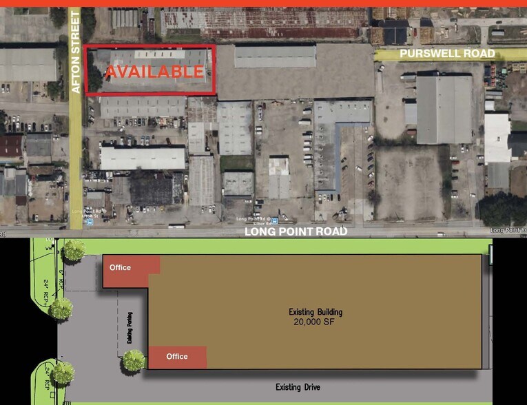 1810 Afton St, Houston, TX à louer - Plan de site – Image 3 sur 3