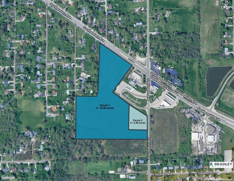 5900 Southeastern Ave, Indianapolis, IN à vendre - Aérien – Image 1 sur 1