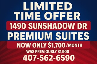 Plus de détails pour 1490 Sunshadow Dr, Casselberry, FL - Bureau à louer
