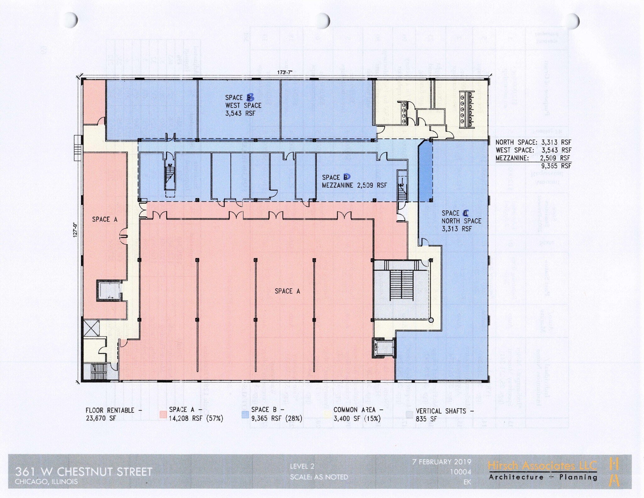 361 W Chestnut St, Chicago, IL à louer Plan d’étage– Image 1 sur 1