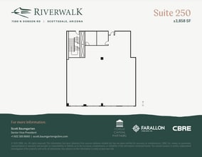 7580 N Dobson Rd, Scottsdale, AZ à louer Plan d’étage– Image 1 sur 1