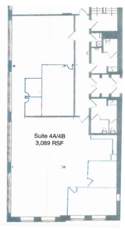 216 N May St, Chicago, IL à louer Plan d’étage– Image 1 sur 3
