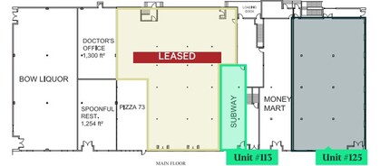 6404 Bowness Rd NW, Calgary, AB à vendre Plan d’étage– Image 2 sur 2