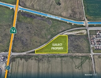 Plus de détails pour Warren Rd, Hemet, CA - Terrain à vendre