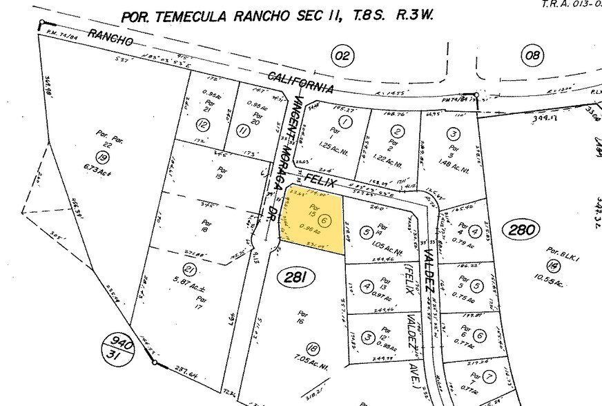 28545 Felix Valdez Ave, Temecula, CA à louer - Plan cadastral – Image 3 sur 15