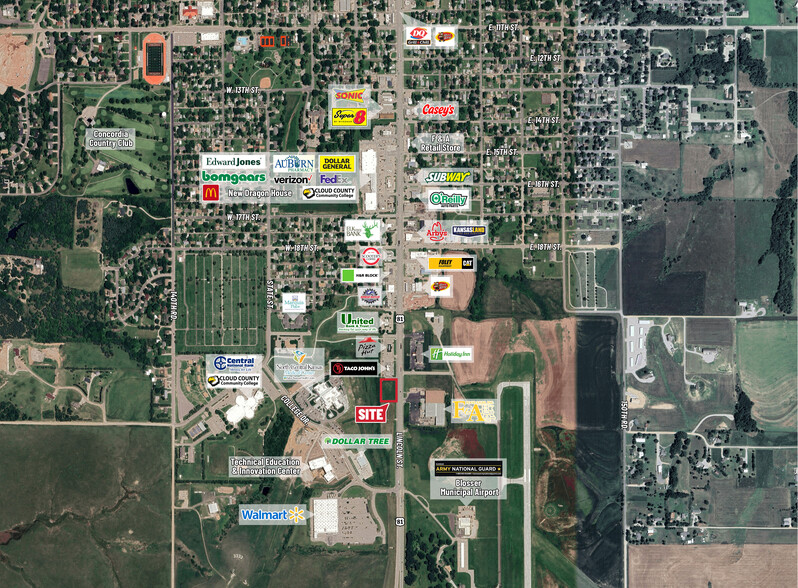 2200 Lincoln st, Concordia, KS à vendre - Photo de l’immeuble – Image 1 sur 2