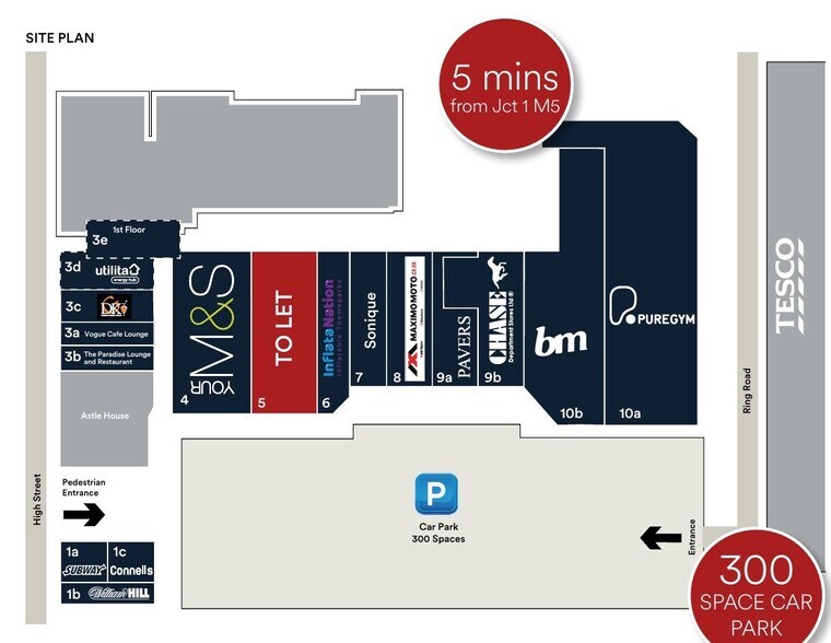 Astle Retail Park, West Bromwich à louer - Photo de l’immeuble – Image 3 sur 7
