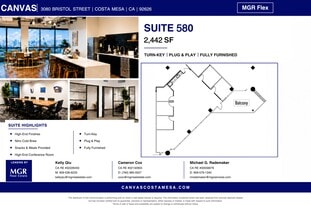 3070 Bristol St, Costa Mesa, CA à louer Plan de site– Image 1 sur 11