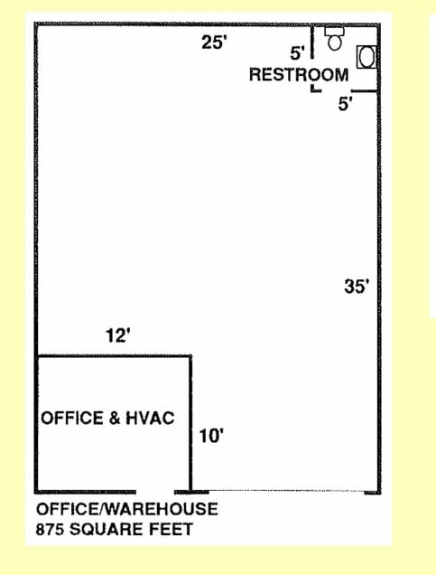 501 S Falkenburg Rd, Tampa, FL à louer Plan d’étage– Image 1 sur 7