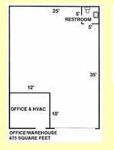 501 S Falkenburg Rd, Tampa, FL à louer Plan d’étage– Image 1 sur 7