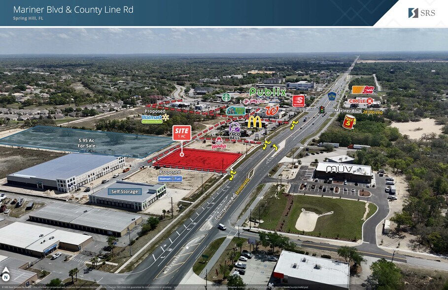 10215 County Line Rd, Spring Hill, FL à louer - Photo de l’immeuble – Image 2 sur 2