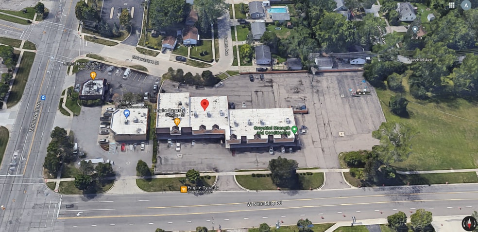 29505-29521 W Nine Mile Rd, Farmington, MI à louer - Aérien – Image 2 sur 3