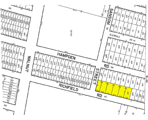 104 Richfield Rd, Upper Darby, PA à vendre - Plan cadastral – Image 3 sur 9