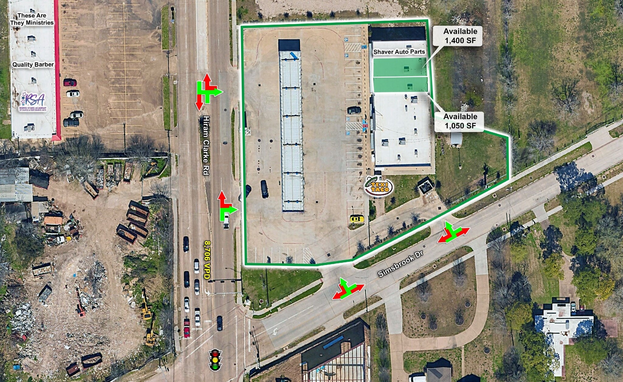 14100 Simsbrook Dr, Houston, TX à louer Plan de site– Image 1 sur 1