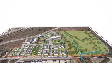 1701 N Burleson St, Kyle, TX - Vue aérienne  vue de carte - Image1