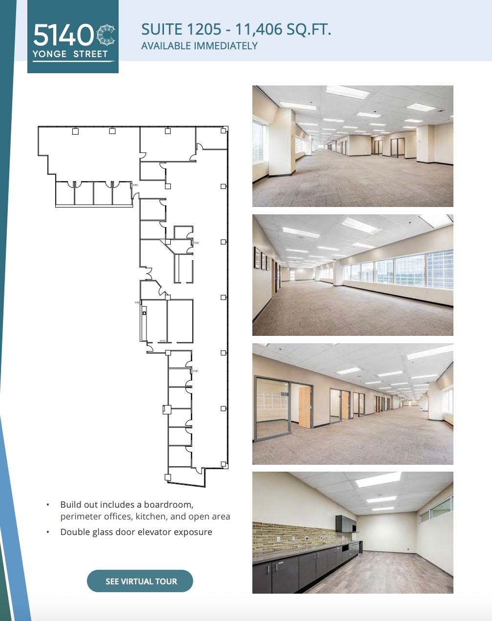 5140-5160 Yonge St, Toronto, ON à louer Plan d’étage– Image 1 sur 1