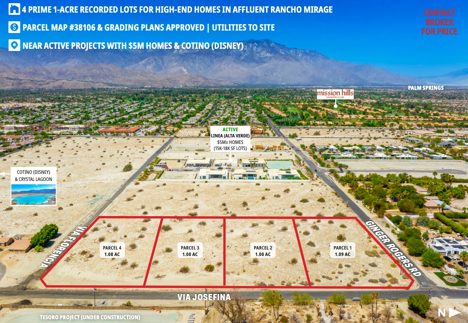 04 Via Josefina, Rancho Mirage, CA à vendre Aérien– Image 1 sur 6