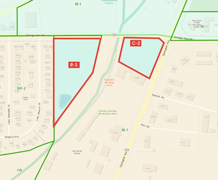 Orange Ave & Spring Hill Rd portefeuille de 2 biens à vendre sur LoopNet.fr - Photo de l’immeuble – Image 3 sur 3