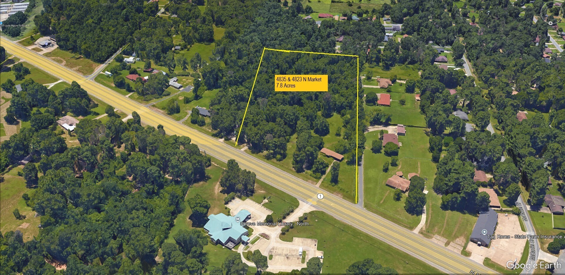 4823-4835 N Market St, Shreveport, LA à vendre Photo de l’immeuble– Image 1 sur 7