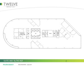 12 Greenway Plz, Houston, TX à louer Plan d’étage– Image 1 sur 1