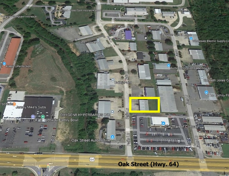 1040 Pats Ln, Conway, AR à louer - Aérien – Image 2 sur 3