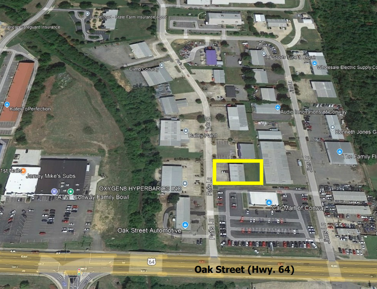1040 Pats Ln, Conway, AR à louer - Aérien – Image 2 sur 3