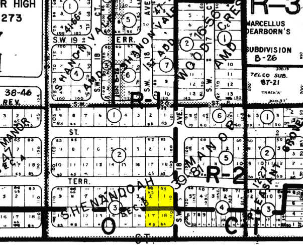 1801 Coral Way, Miami, FL à louer - Plan cadastral – Image 1 sur 1