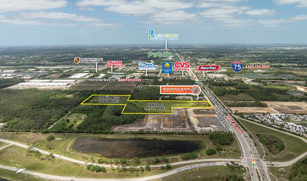 13251 Saddle Rd, Fort Myers, FL à vendre - Aérien – Image 2 sur 6