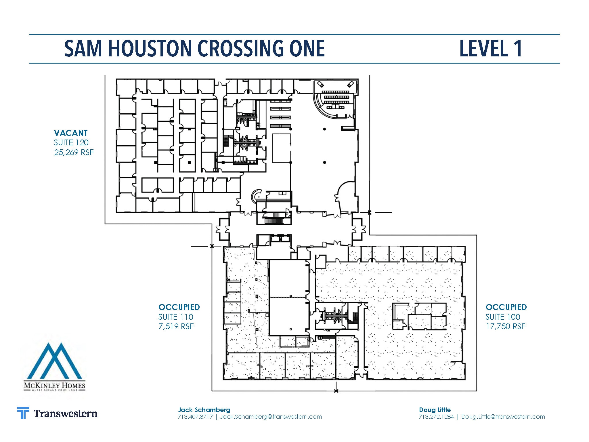 10343 Sam Houston Park Dr, Houston, TX à louer Plan d’étage– Image 1 sur 1