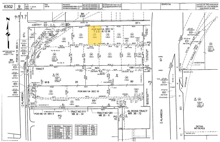 1980-1990 E 25th St, Vernon, CA à louer - Plan cadastral – Image 3 sur 3