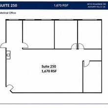 28720 Roadside Dr, Agoura Hills, CA à louer Plan d’étage– Image 1 sur 1