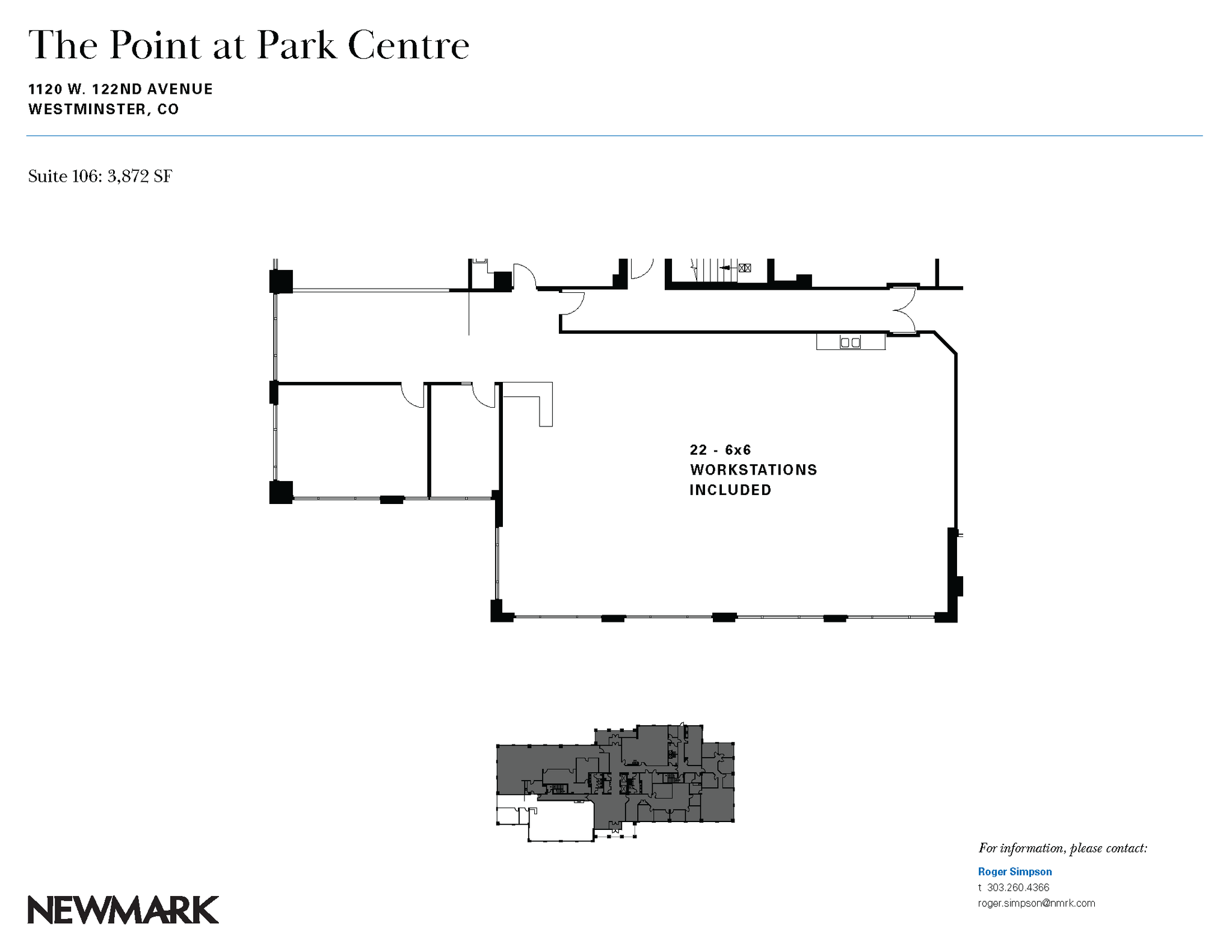 1120 W 122nd Ave, Westminster, CO à louer Plan d’étage– Image 1 sur 1